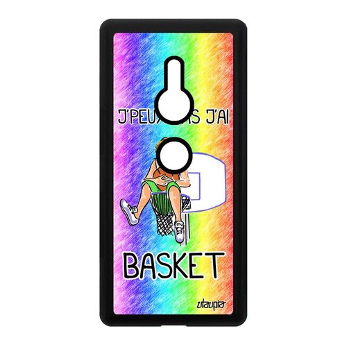 Coque Silicone Pour Xperia Xz2 J'peux Pas J'ai Basket Nba Telephone Jo Vert Sony Xperia Xz2