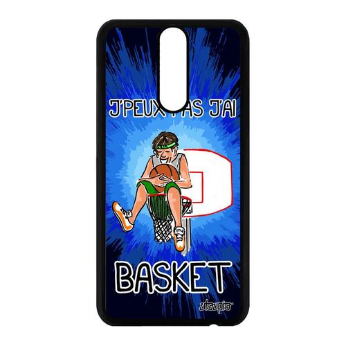 Coque Mate 10 Lite Silicone Humour J'peux Pas J'ai Basket Sport Pas Cher Huawei Mate 10 Lite