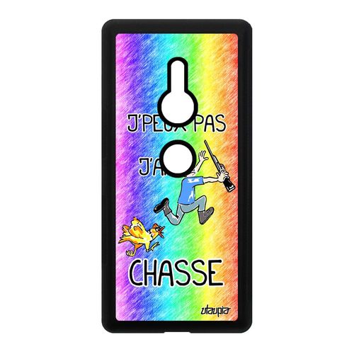 Coque Pour Xperia Xz2 Silicone J'peux Pas J'ai Chasse Pas Cher Humour Vert Sony Xperia Xz2