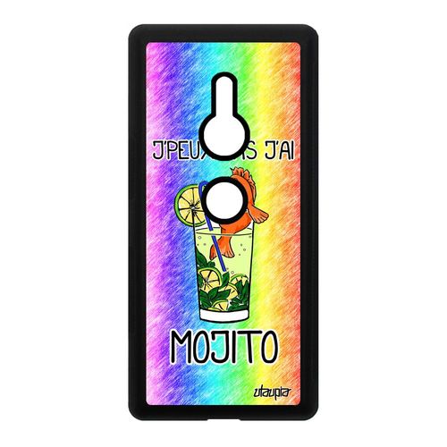 Coque Xperia Xz2 Silicone J'peux Pas J'ai Mojito Bourré De Protection Vert Sony Xperia Xz2