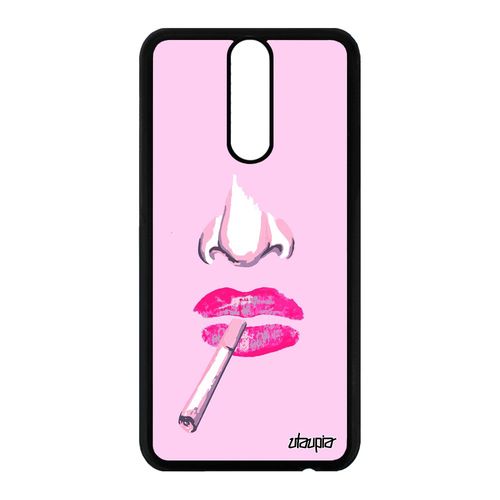 Coque Mate 10 Lite Silicone Visage Mobile Cigarette Aluminium Rose Bumper Huawei Mate 10 Lite