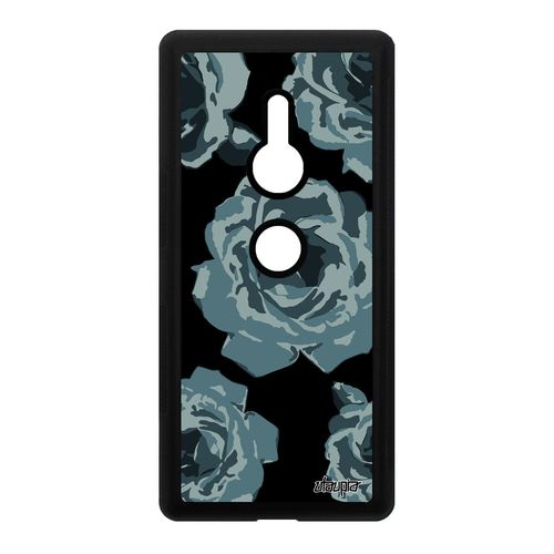 Coque Sony Xperia Xz2 Silicone Rose Fleur Floral Amour Smartphone Telephone Love