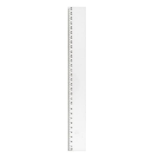 Jpc Creations Lot De 5 Règles Plate Graduée 300 Mm En Plastique