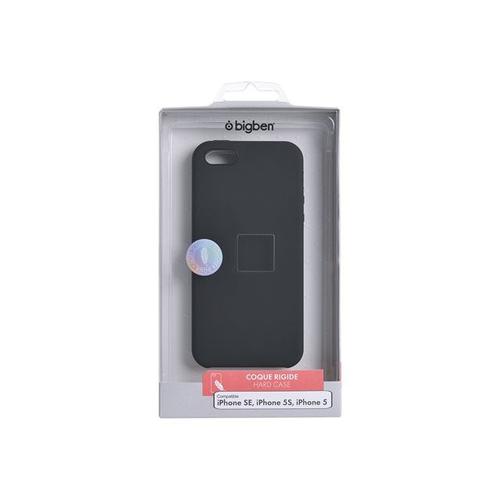 Bigben Connected - Coque De Protection Pour Téléphone Portable - Noir - Pour Apple Iphone 5, 5s, Se