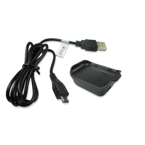 Vhbw Station D'accueil Socle De Chargement Avec Câble Micro Usb Pour Horloge Samsung Gear 2 Smart Watch Sm-R380.