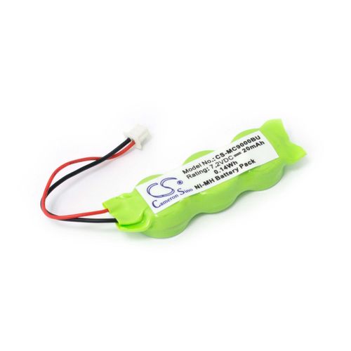vhbw Batterie bio NiMH 20mAh (7.2V) notebook, ordinateur portable Symbol MC9090-GK0JBHGA2WR, MC9090-GK0JBHGA2WW, MC9090-GK0JBJGA2WW