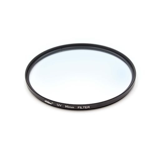 vhbw Filtre UV universel pour les objectifs d'appareil photo de filetage 95mm - Filtre de protection UV, noir