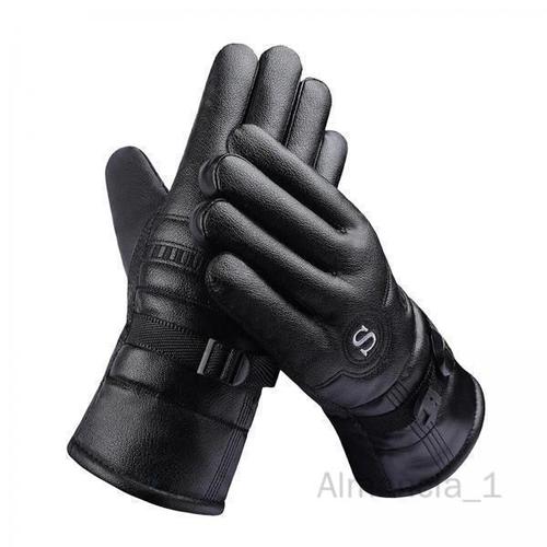 4 Gants D'hiver Portables Et Confortables Pour Hommes, Gants Chauds D'hiver