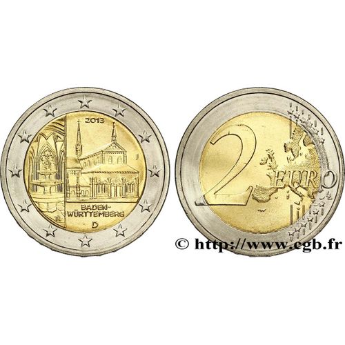 2 Euros Commémorative Allemagne 2013 - Bade-Wurtemberg