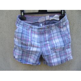 Short H&m Bleu Rose Blanc 12.13 Ans