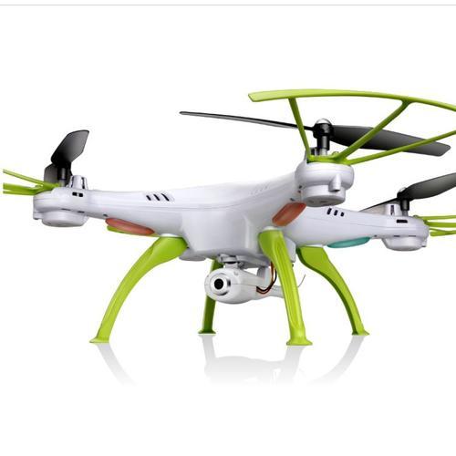 X5hw Drone Avec Caméra Hd Wifi Fpv Selfie Drone Drones Quadrocopter Rc Hélicoptère Quadcopter Rc Dron Jouet -Blanc