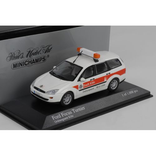Ford Focus Turnier Ordnungsamt Koln 1999 Minichamps 430087091 1/43 Cologne Break-Minichamps