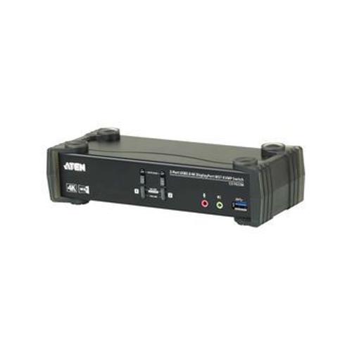 ATEN CS1922M - Commutateur écran-clavier-souris/audio/USB - 2 x KVM / audio / USB - 1 utilisateur local - de bureau