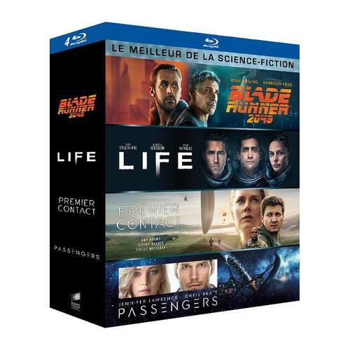 Meilleur De La Science-Fiction - Coffret : Blade Runner 2049 + Life : Origine Inconnue + Premier Contact + Passengers - Pack - Blu-Ray