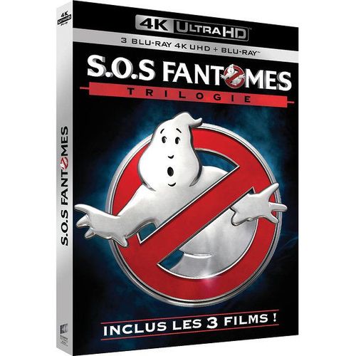 Sos Fantômes Trilogie - 4k Ultra Hd + Blu-Ray
