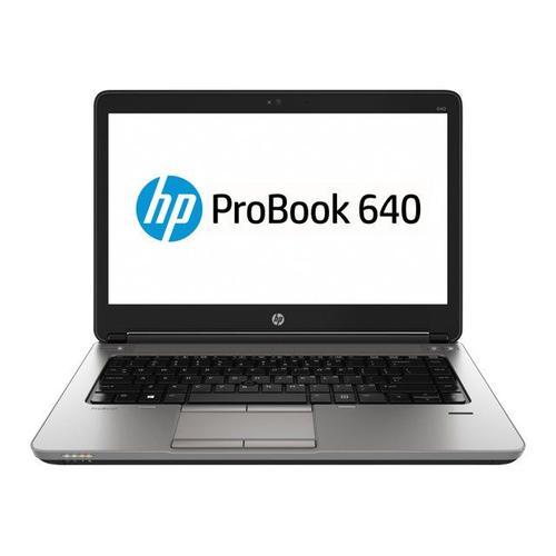 HP ProBook 640 G1 - Core i5 4310M / 2.7 GHz - Win 7 Pro 64 bits (comprend Licence Win 8.1 Pro) - 4 Go RAM - 500 Go HDD - DVD SuperMulti - 14" 1366 x 768 (HD) - HD Graphics 4600