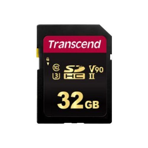 Transcend 700S - Carte mémoire flash - 32 Go - Video Class V90 / UHS-II U3 / Class10 - SDHC UHS-II