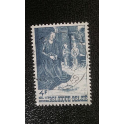 Timbre Belgique Yt 1681 La Peinture 1973