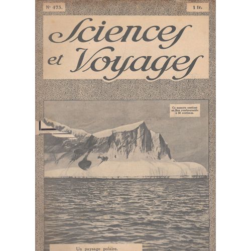 Sciences Et Voyages 475