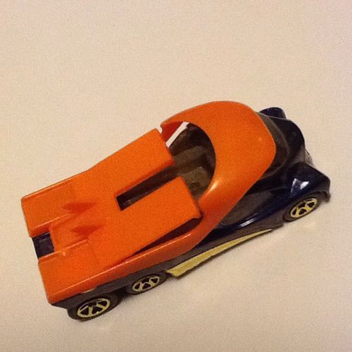 Hot Wheels Camion Futuriste Bleu Et Orange