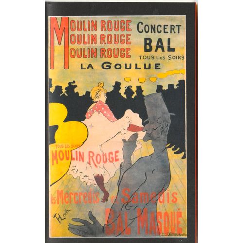 Bloc Note Moulin Rouge La Goulue