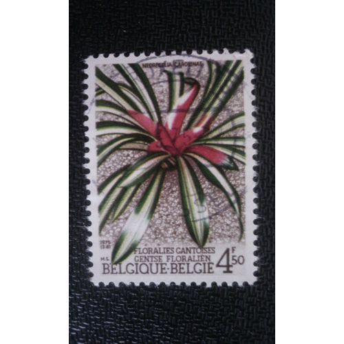 Timbre Belgique Yt 1745 Exposition De Fleurs Gent 1975
