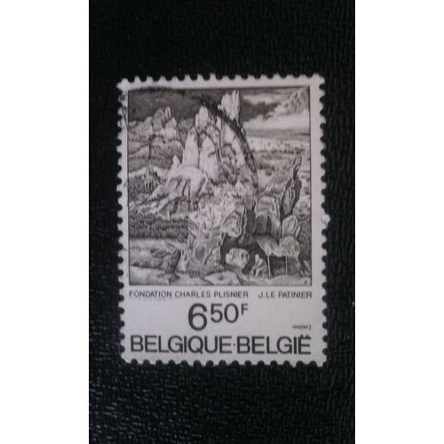 Timbre Belgique Yt 1825 St.Jerome Dans Les Montagnes, Par J. Le Panier. 1976