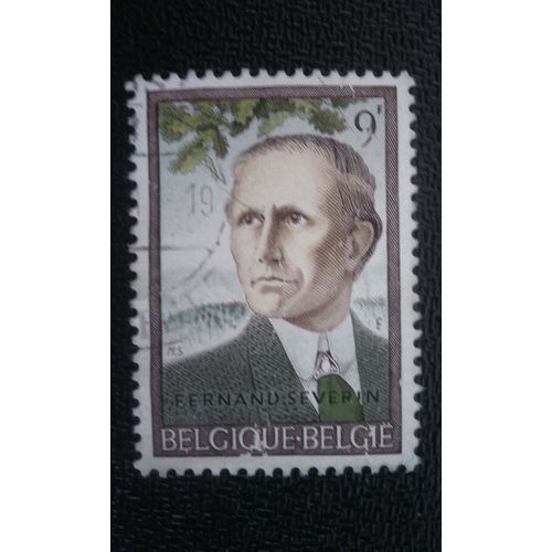 Timbre Belgique Yt 2026 Fernand Séverin 1981