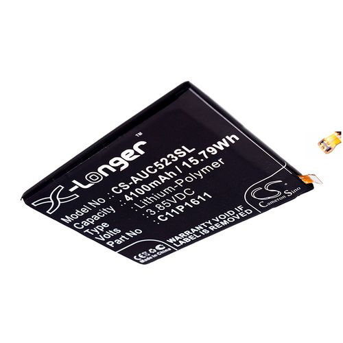 Batterie Li-Polymer 3,85v 4100mAh / 15.79Wh type 0B200-02300000, C11P1609, C11P1611 pour ASUS ZC520TL, ZC553KL, Zenfone 3 Max, ZenFone 3 Max 5.5, ZenFone 3 Max 5.5 Dual SIM, ZenFone 3 Max 5.5 Global,
