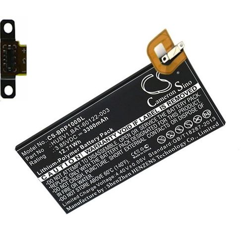 Batterie Li-Polymer 3,85v 3300mah / 12.71wh Type Bat-60122-003, Husv1 Pour Blackberry Priv, Rhk211lw, Stv100-1, Stv100-2 Xlte, Stv100-3 Td-Lte, Stv100-4, Venice