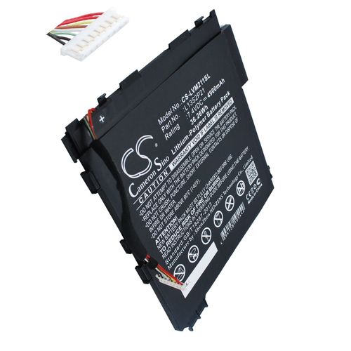Batterie Li-Polymer 7,4v 4900mAh / 36.26Wh type L13M2P23, L13S2P21 pour LENOVO Ideatab Miix 2 11