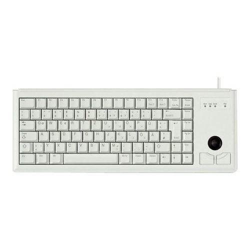 CHERRY Compact-Keyboard G84-4400 - Clavier - PS/2 - Anglais - gris clair