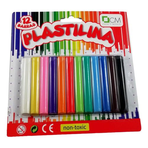 12 Btons de Pte  Modeler Rutilisable 12 Couleurs Jeu d'veil Jouet Cratif Manuel