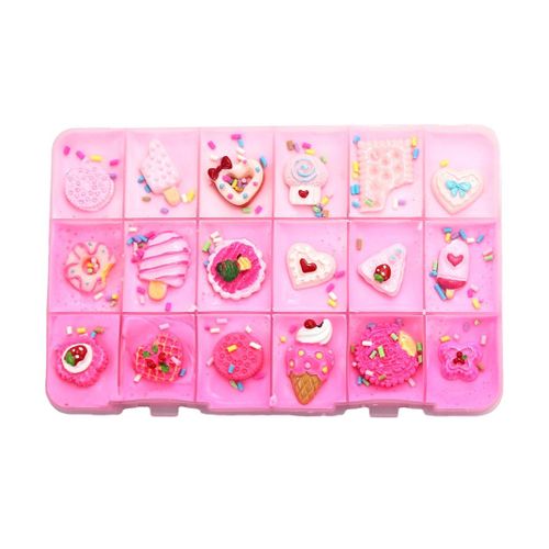 12 Couleur Kit De Bricolage Bouffe Slime Fruits Beurre Slime Croustillant Slime Ensemble De Pte  Modeler Slime Argile Pour Bb Anniversaires Cadeaux - Bleu