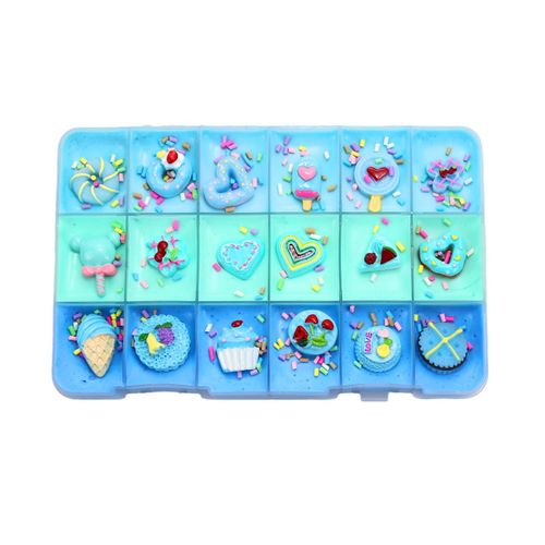12 Couleur Kit De Bricolage Bouffe Slime Fruits Beurre Slime Croustillant Slime Ensemble De Pte  Modeler Slime Argile Pour Bb Anniversaires Cadeaux - Rouge