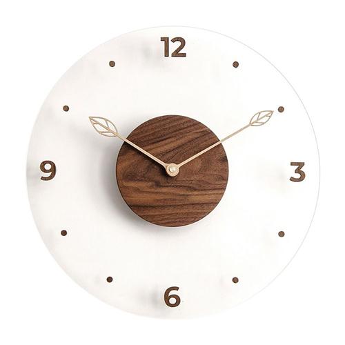 12 Pouces Maison Salon Dcoration Bois Horloge Murale Design Moderne Cuisine Mur Montre Chambre Mur Dcor Silencieux