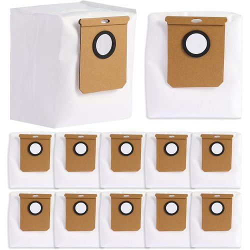 12 Sacs  Poussire Pour Aspirateur Dreame L20 Ultra / L10 Plus Sacs D'Aspirateur /D10S Plus De Rechange Pour Dreame,Sacs  Poussire Compatible Avec Xiaomi X10+/X20+ Robot Aspirat[SSE7112435]