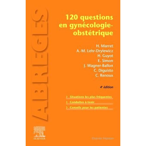 120 Questions En Gyncologie-Obsttrique  