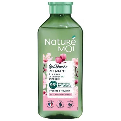 Naturé Moi Gel Douche Relaxant - Fleur De Cerisier Bio - Hydrate Et Nourrit - Tous Types De Peaux - 250 Ml 