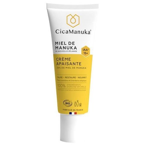 Cicamanuka Crème Apaisante Au Miel De Manuka Iaa15+ Bio 40ml 