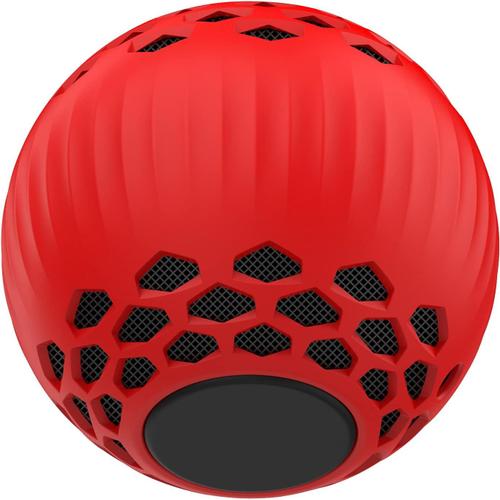 Coque en Protecteur pour HomePod Mini Speaker,Silicone étui Housse Cover de Protection Étui Housse Haut-Parleur en Antichoc Etui pour HomePod Mini Bluetooth Speaker Accessoires (Rouge)