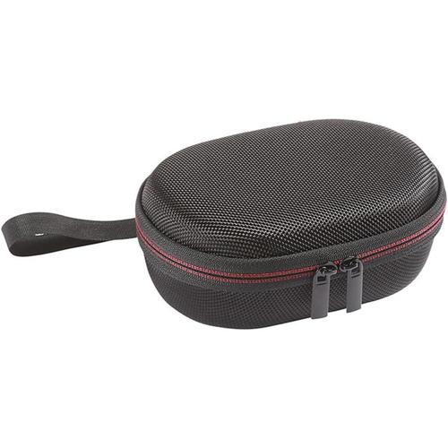 pour JBL GO4 Cas Étui de Protection Couvrir pour JBL GO4 Portatif BT Orateur Sac de Voyage Étui de Protection Audio Mallette de Transport avec Poche en Filet pour Ranger de Petits Accessoires (Black)