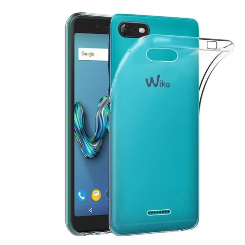 Ebeststar - Coque Wiko Tommy 3 Etui Tpu Souple Anti-Choc Ultra Fine Invisible, Transparent [Dimensions Precises Smartphone : 146 X 71.5 X 9.1 Mm, Écran 5'']