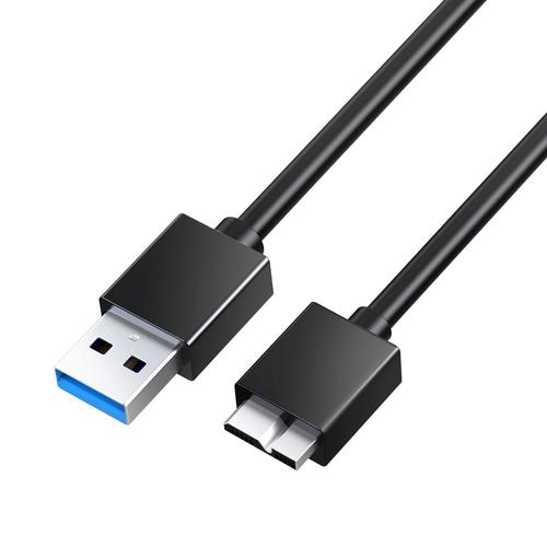 Câble USB B vers A pour boîtier de disque dur USB 3.0 2,5