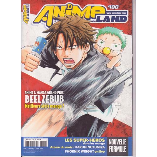 Animeland N°180 Avril 2012 Beelzebub, Haruhi Suzumiya