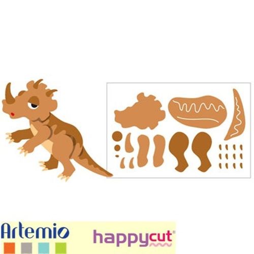 Gabarit Pochoir Happycut Dinosaure