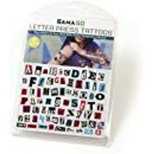 Letter Press Tattoos Gama Go