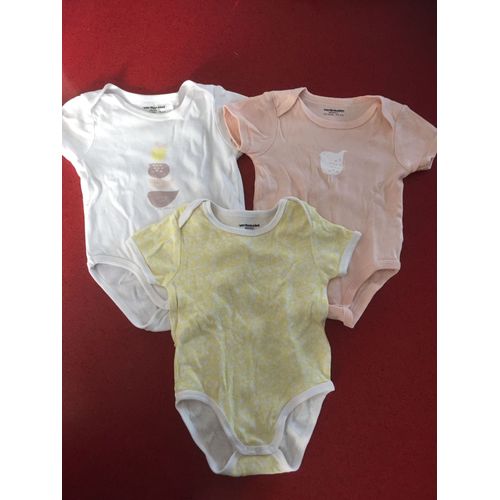 Lot De 3 Bodys Taille 12 Mois
