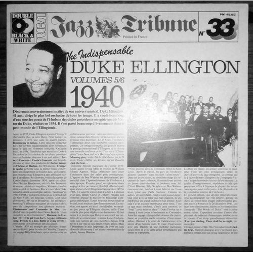 The Indispensable Duke Ellington Jazz Tribune N°33 Vol 5/6