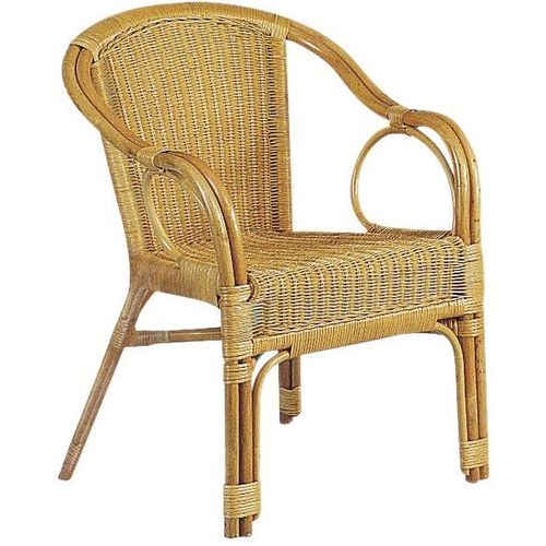 Fauteuil En Moelle De Rotin Eden